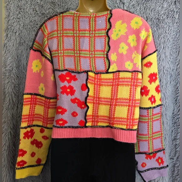 Colorful Cardigan Sweater - Picture 4 of 9